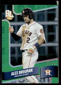 2024 Topps Big League Alex Bregman verde/99 JC - Imagen 1 de 2
