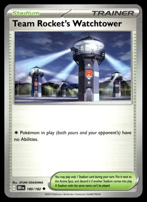 Team Rocket's Watchtower 180/182 SV10: Destined Rivals - Image 1 of 2