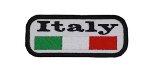 Bügelbild Italien Flagge Stoff bestickt Patch von GroovyPatch - Bild 1 von 2