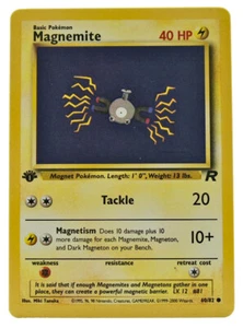 Magnemite 60/82 Common 1st Edition Team Rocket NEW NM+ With eBay Tracking - Picture 1 of 3