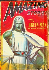 Amazing Stories Pulp October 1946 Harold M Sherman Chester S Geier - Picture 1 of 2