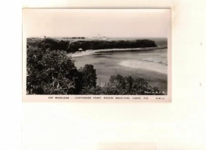 c1930 RPPC: Lighthouse Point, Cape Madeleine Riviere Madeleine Gaspe, QC Canada - Picture 1 of 2