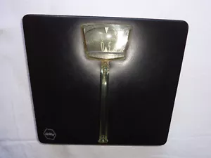 Personenwaage Schwarz mechanisch analog bis 120 kg Retro Vintage - Bild 1 von 5