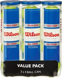 Tour Competition 4 Tennis Ball Can 3 Pack - Picture 1 of 4