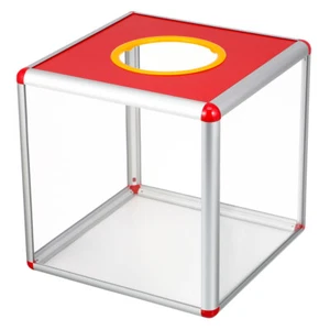Storage Ticket Box Fundraising Supplies Votes Storage Box Suggestion Box - Picture 1 of 12