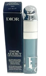 Dior Addict Lip Maximizer Hyaluronic Lip Plumper Gloss 065 ICY BLUE 6ml NIB - Picture 1 of 6