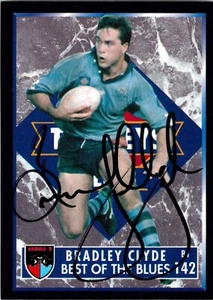 Signed 1994 Canberra Raiders NRL Premiers Dynamic Origin Card - Bradley Clyde - Bild 1 von 3