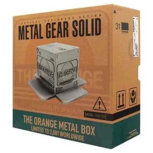 Metal Gear Solid 2 Réplica Caja de Cartón Oficial Konami Figura Estatua Serpiente - Imagen 1 de 12