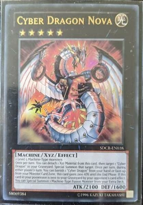 YuGiOh Cyber Dragon Nova Ultra Rare SDCR-EN038 - Picture 1 of 1