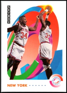 1991 SkyBox #476 Charles Oakley & Patrick Ewing - Teamwork HOF KOSTENLOSER VERSAND! - Bild 1 von 2