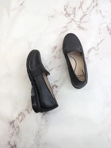 Dansko Loafer Women US 6 EUR 37 Black Low Top Slip On Flats Clog Shoe Farah - Picture 1 of 13