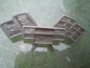 chevy flags emblem chevrolet impala nova chevelle camaro belair fender - Bild 1 von 2