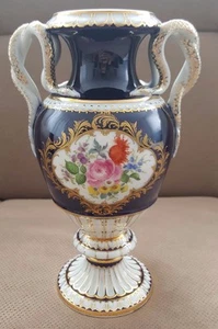 Jarrón con asa de serpiente Meissen porcelana - 1. Wahl - Imagen 1 de 6
