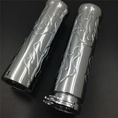 Empuñadura Flame 7/8" 22 mm para Honda Shadow 750 Spirit Aero ACE/Suzuki GSXR600 Ch Foto 1 de 4