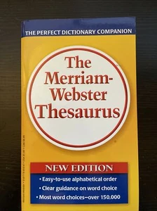 The Merriam Webster Thesaurus - Picture 1 of 2