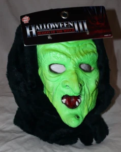 HALLOWEEN III 3 STAFFEL DER HEXE MASKE + KAPUZE NEU Trick Or Treat Studios Erwachsene - Bild 1 von 8
