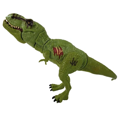Figura T-Rex verde Jurassic World dinosaurio Bashers & Biters JW envío gratuito usado en excelente estado Foto 1 de 4