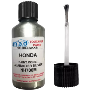 HONDA NH700M ALABASTER SILVER METALLIC PAINT TOUCH UP KIT 30ML CIVIC INTEGRA HRV - Picture 1 of 7