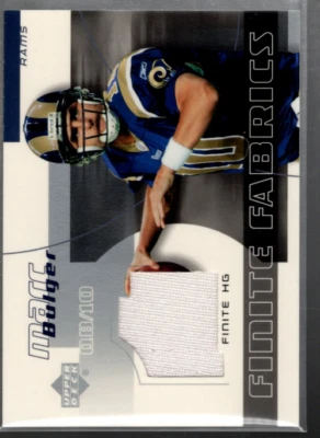 B3539- 2004 Upper Deck Finite HG Fabrics #FFMB Marc Bulger Jersey - NM-MT - Image 1 of 2