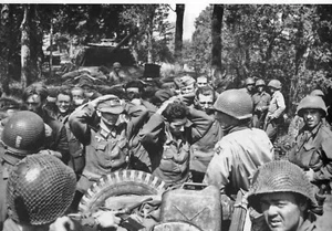 WW2 -Chambois 20.07.44 - Prisonniers allemands - Picture 1 of 1