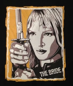 THE BRIDE KILL BILL UMA THURMAN BEATRIX ORIGINAL ART T SHIRT NEW SM MD LG XL 2XL - Picture 1 of 11