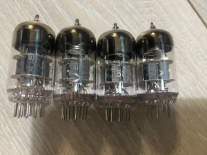 RARE! 6N23P-EV REFLEKTOR MILITARY PREMIUM MATCHED QUAD 6922 6DJ8 CCa E88CC NOS - Picture 1 of 7