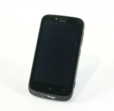 Nokia Lumia 822 16GB Black Windows Phone Verizon Clean ESN Good Condition (AVA) - Image 1 of 4