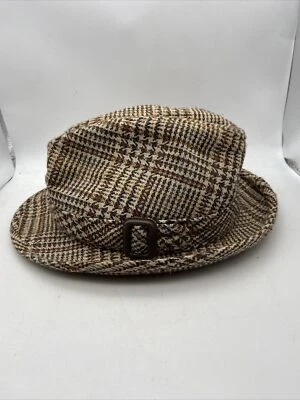 De colección Kanyon Road Headwear Tweed Fedora Talla 7 1/8 Foto 1 de 4