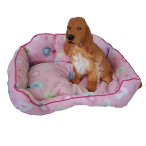 HUNDEBETT Hundekissen Hundesofa 60 x40cm Hundedecke Katzenbett Hundekorb - pink - Bild 1 von 1