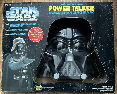 Star Wars MICRO GAMES STAR WARS DARTH VADER POWER TALKER VOICE CHANGING MASK - Image 1 of 4