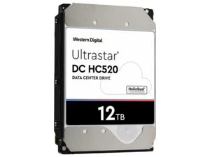 WD Ultrastar DC HC520 12TB Hard Drive 3.5" Internal 256MB SATA 7200 RPM 512E - Picture 1 of 5