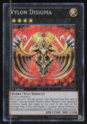 Yu-Gi-Oh TCG Hidden Arsenal 6: Omega Xyz #HA06-EN052 Vylon Disigma - Image 1 of 2