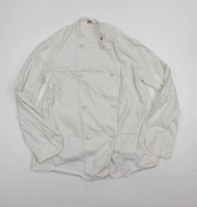 Antique Vintage Workwear 1910 Angelica Jacket co Work Tunic Cotton Chef Cook - Picture 1 of 8