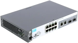 HP 2530-8 8 Port Switch J9783A Gigabit Ethernet Switch Webbasiert Layer-2 _ - Afbeelding 1 van 2