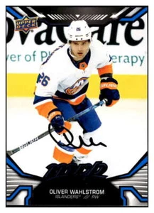 Oliver Wahlstrom 2022-23 Upper Deck MVP Blue Script #142 NHL NY Islande ID:65612 - Picture 1 of 2