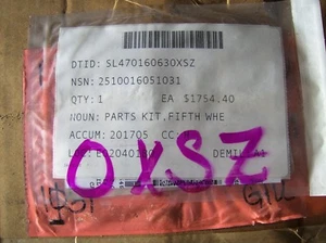 5TH WHEEL PARTS KIT 34FW85 XA-6110 COMPLETE KIT 2510016051031 - Picture 1 of 4