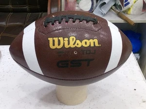 Wilson Football Prime NCAA/NFHS GST Leather Football Replica - Picture 1 of 4