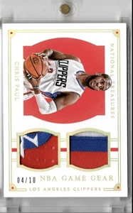 Panini National Treasures Game Gear Dual Patch 2015-16 Chris Paul Game Worn /10 - Bild 1 von 2