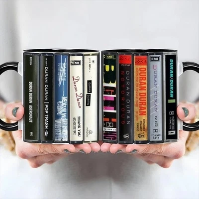 Duran Duran Albums Cassette Retro Collection Mug - Image 1 of 4