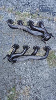 Lincoln Mark VII 1990 colector Exaust izquierdo y derecho con pernos Foto 1 de 4