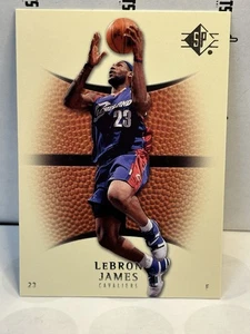 2007-08 SP Authentic LeBron James Cleveland Cavaliers Card #78 - Picture 1 of 2