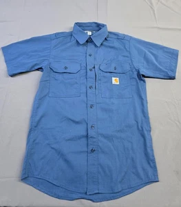Carhartt Men's Short-Sleeve Button-Down Work Shirt - Picture 1 of 44
