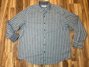 Tommy Bahama Newport Coast Shirt Men 2XL Gray Flip Cuff Marlin EUC - Picture 1 of 11