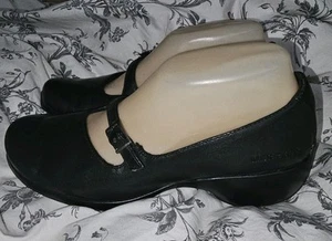 Merrell Spire Emme Mary Jane Shoes Womens 7.5 Black Leather Q Form Air Cushion - Picture 1 of 17