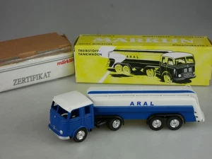 Märklin Replika 18032 ARAL Mercedes Treibstoff Tankwagen 1/45 ca 1/43 Box 133007 - Picture 1 of 11