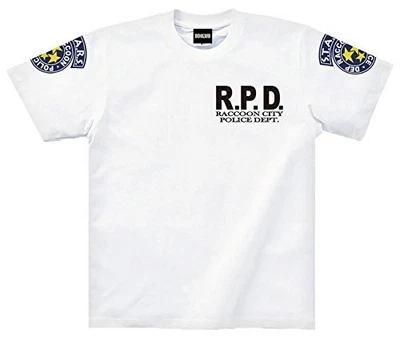CAPCOM Resident Evil S.T.A.R.S. T-shirt white XL size - Image 1 of 2
