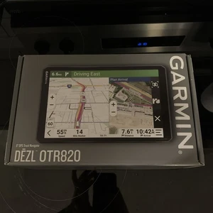 ‼️ Garmin dezl OTR820 8" Truck GPS Navigation System brand new free shipping ‼️  - Picture 1 of 3