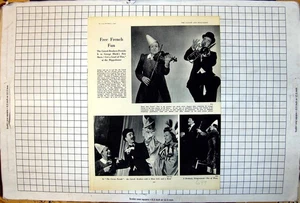 Antiker Druck Cairoli Brüder zwei französische Clowns beim Hippodrom 1941 - Bild 1 von 1