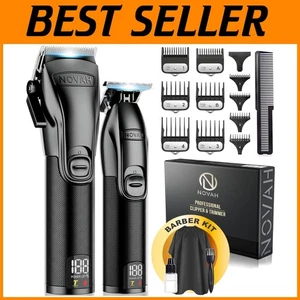Mens Hair Clipper Kit - Professional Barber Clippers - Picture 1 of 8
