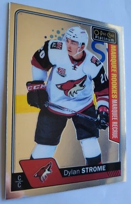 2016-17 O-PEE-CHEE PLATINUM DYLAN STROME MARQUEE ROOKIES 166 WASHINGTON CAPITALS - Image 1 of 3
